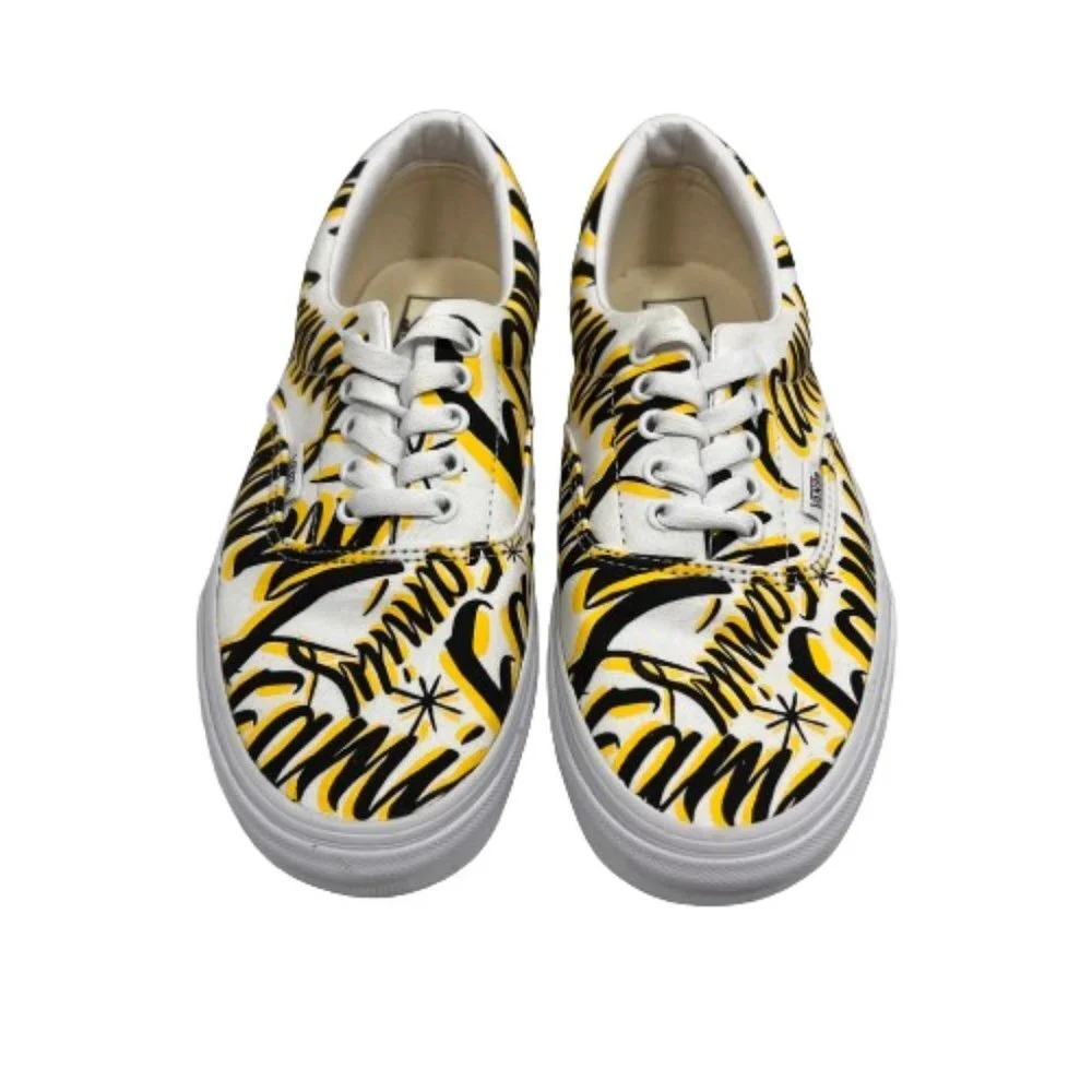 Vans Family Era Off the‎ Wall Skater Sneakers Womens Size 10.5 Mens Size 9 Art